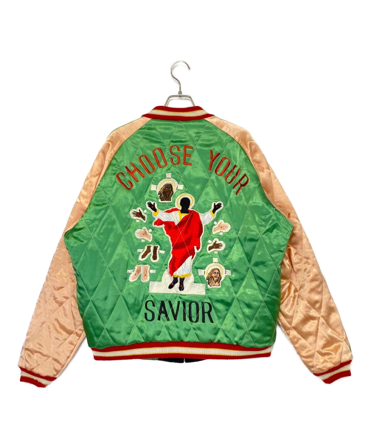 [Pre-owned] SAINT MICHAEL REVERSIBLE Souvenir Jacket SM-S22-0000-059