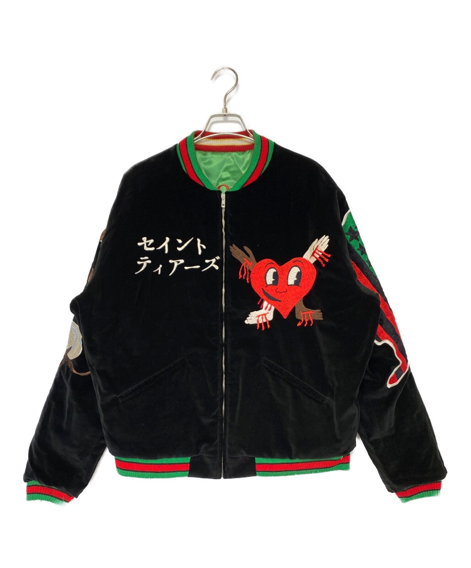 Pre-owned] SAINT MICHAEL REVERSIBLE Souvenir Jacket SM-S22-0000