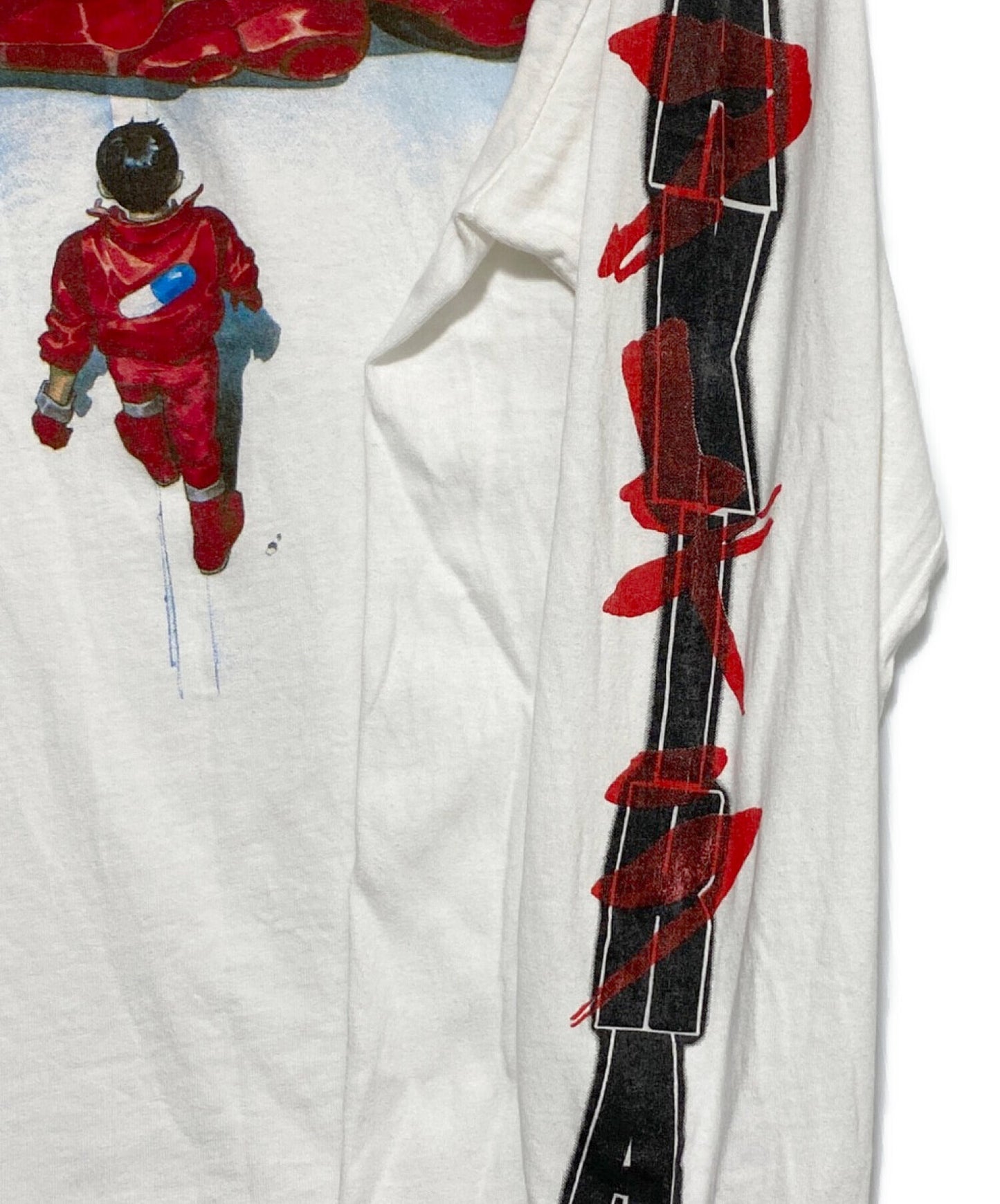패션 피해자 × Akira Kanada 인쇄 긴 슬리브 티셔츠