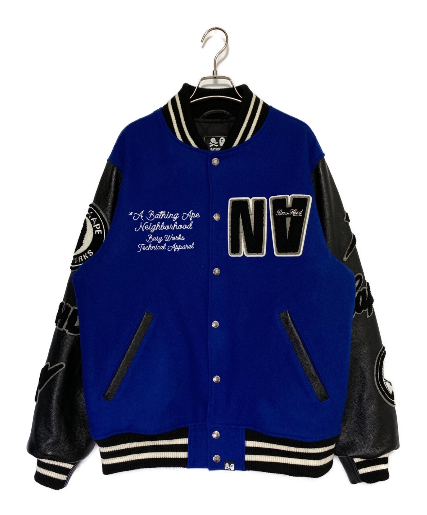 Louis Vuitton Nylon Sleeve Varsity Jacket