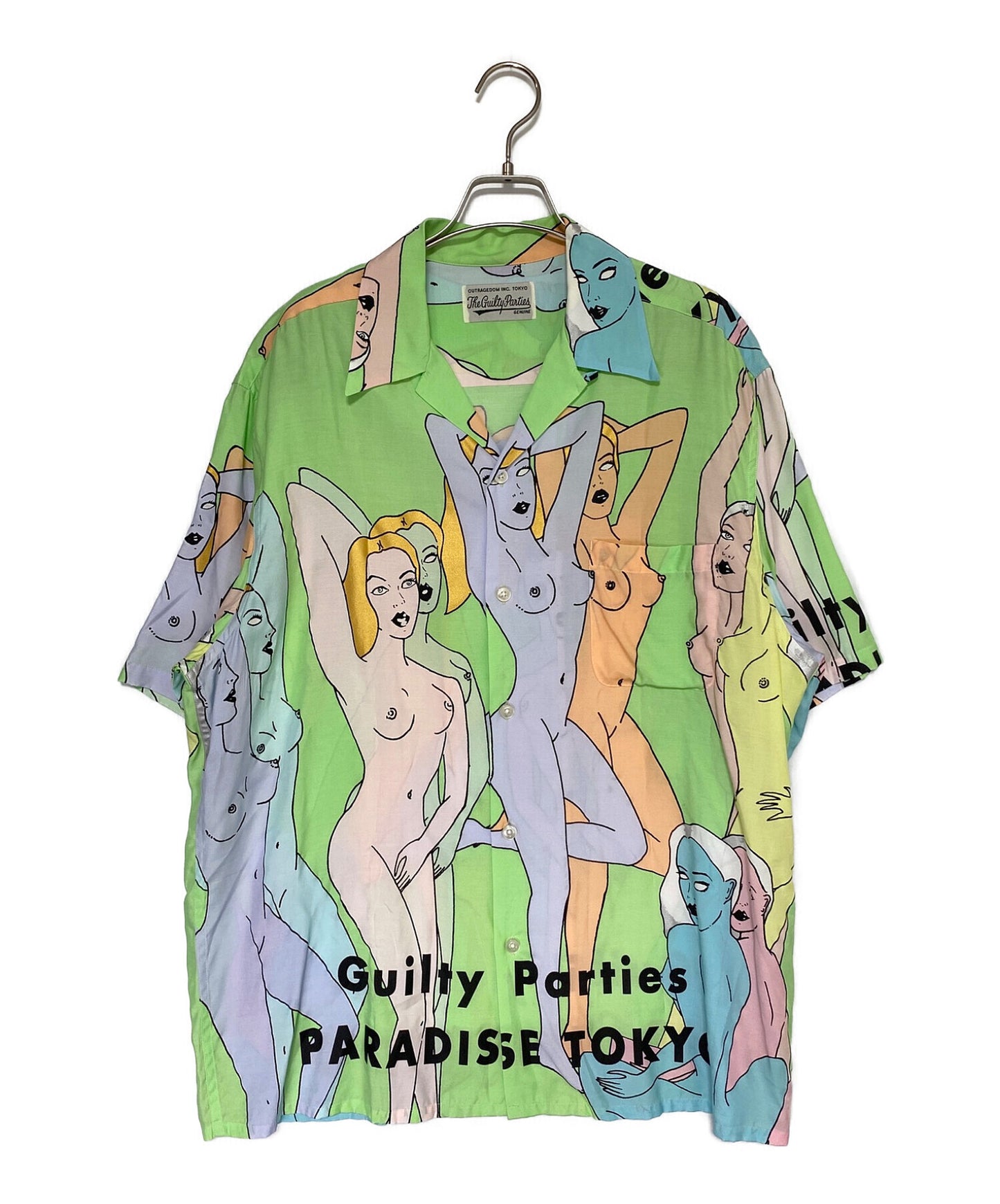 [Pre-owned] WACKO MARIA Heaven Tokyo Hyakumei Pattern Shirt