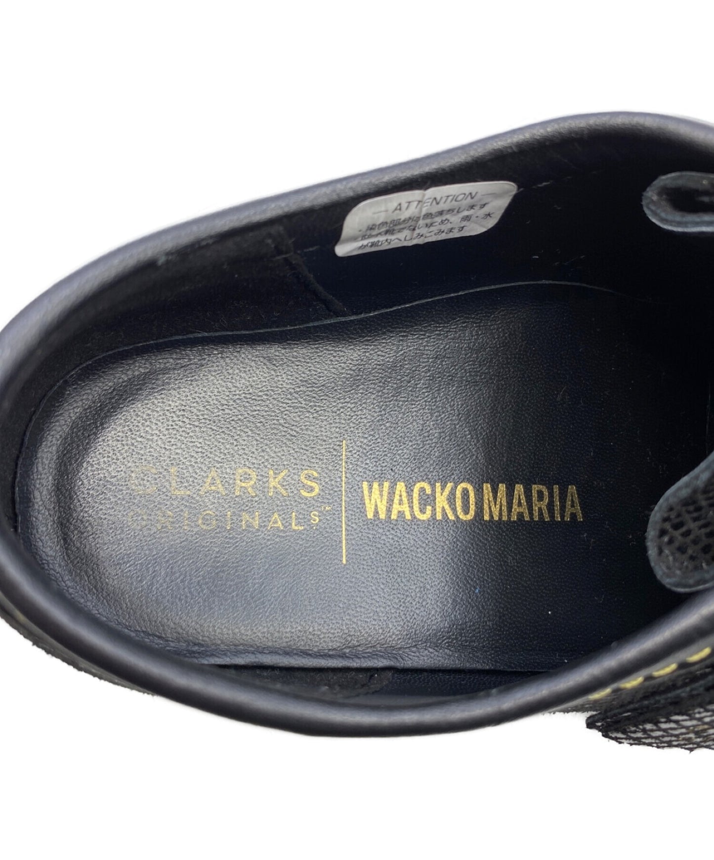 [Pre-owned] WACKO MARIA SNAKE EMBOSSED LEATHER WALLABEE 61616568