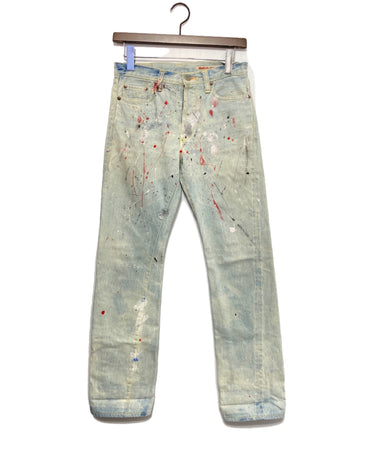 KAPITAL Paint Denim Pants