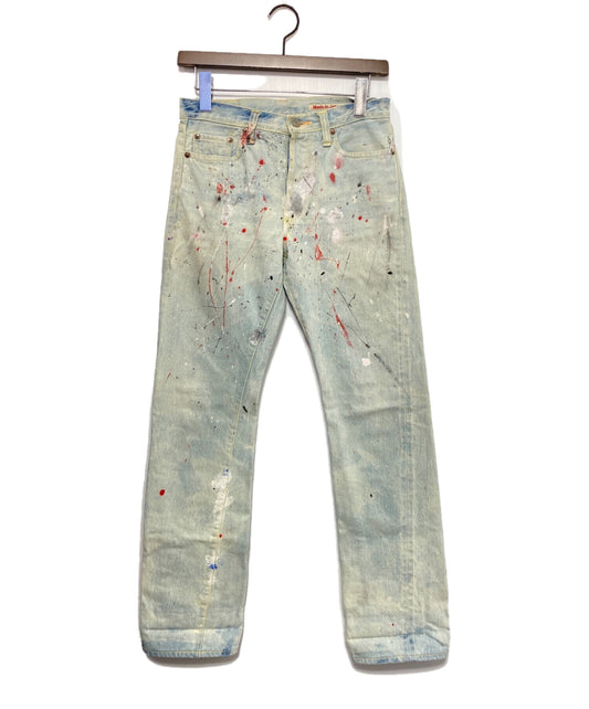[Pre-owned] KAPITAL Paint Denim Pants