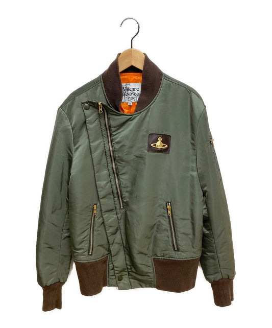 Vivienne Westwood Man Deformed MA-1 Flight Jacket VW-24-79638