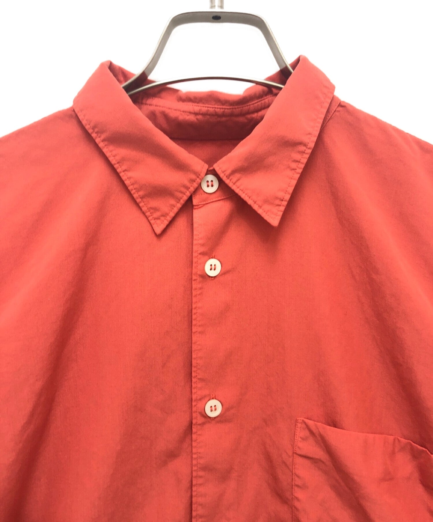 COMME des GARCONS HOMME PLUS 22SS Product-dyed regular collar shirt AD2021  PI-B029