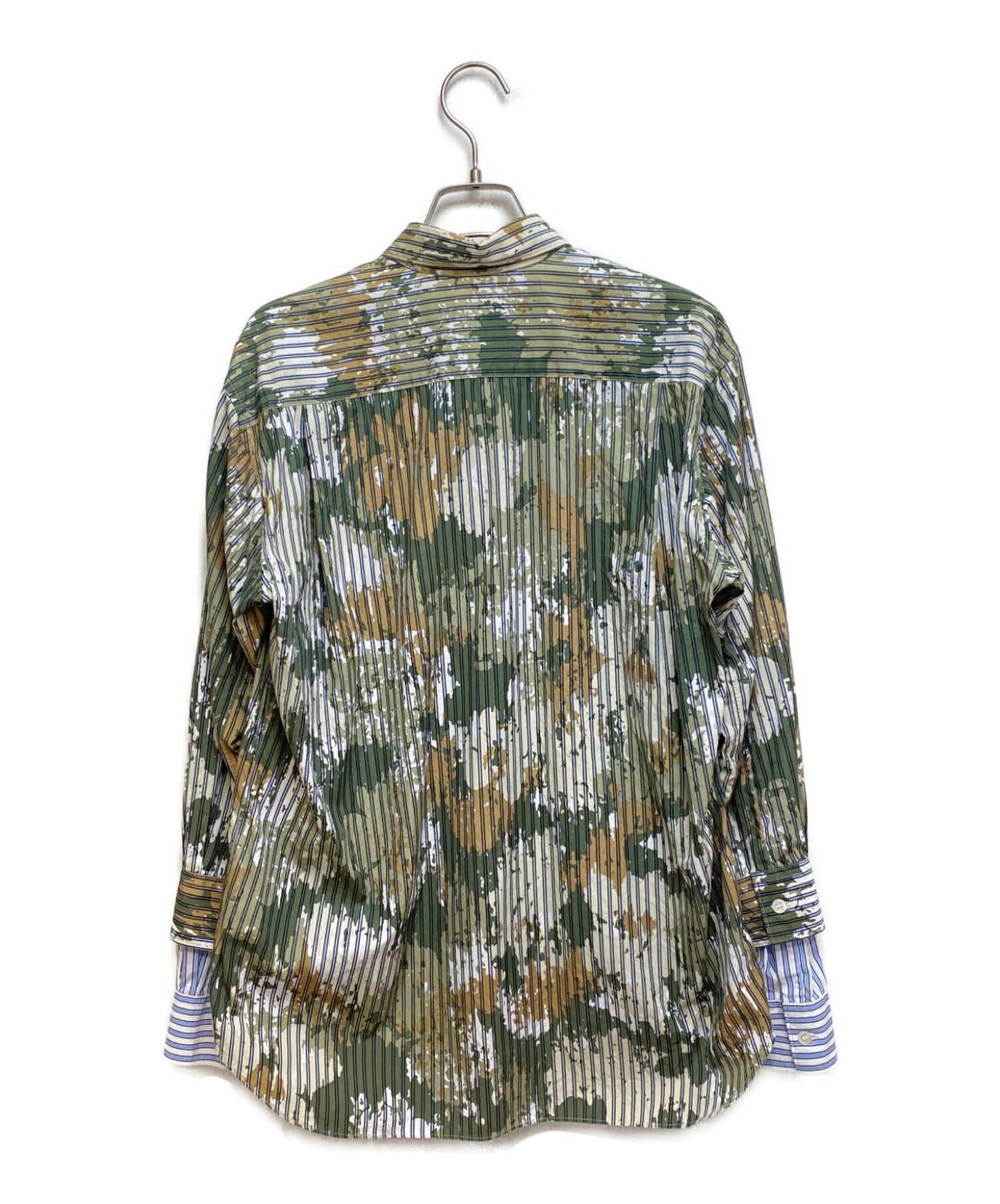 [Pre-owned] COMME des GARCONS SHIRT Camouflage-printed shirt S20024