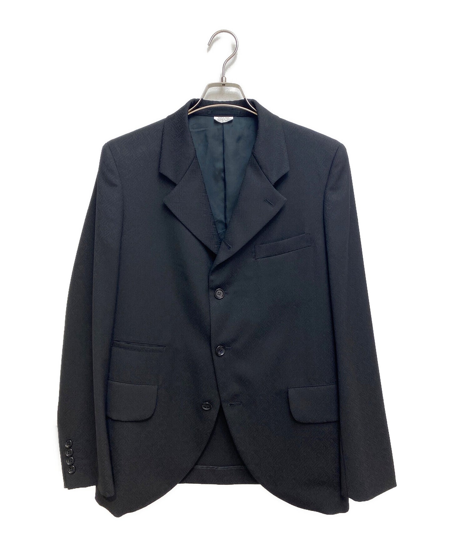 COMME des GARCONS HOMME DEUX 22SS Jacquard Tailored Jacket DI-J023