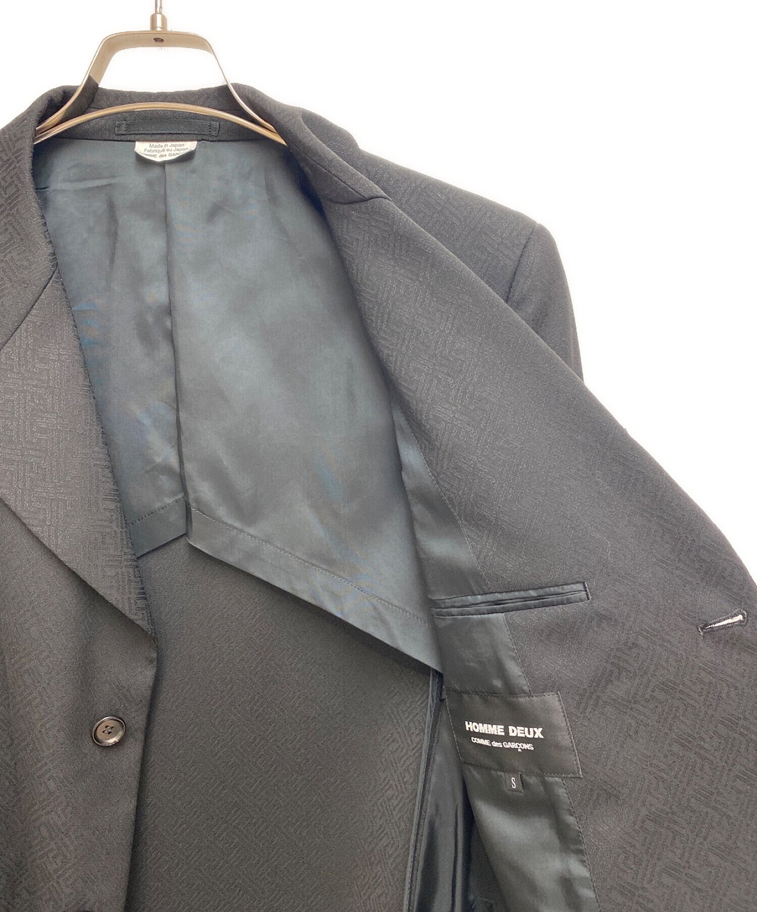 Pre-owned] COMME des GARCONS HOMME DEUX 22SS Jacquard Tailored