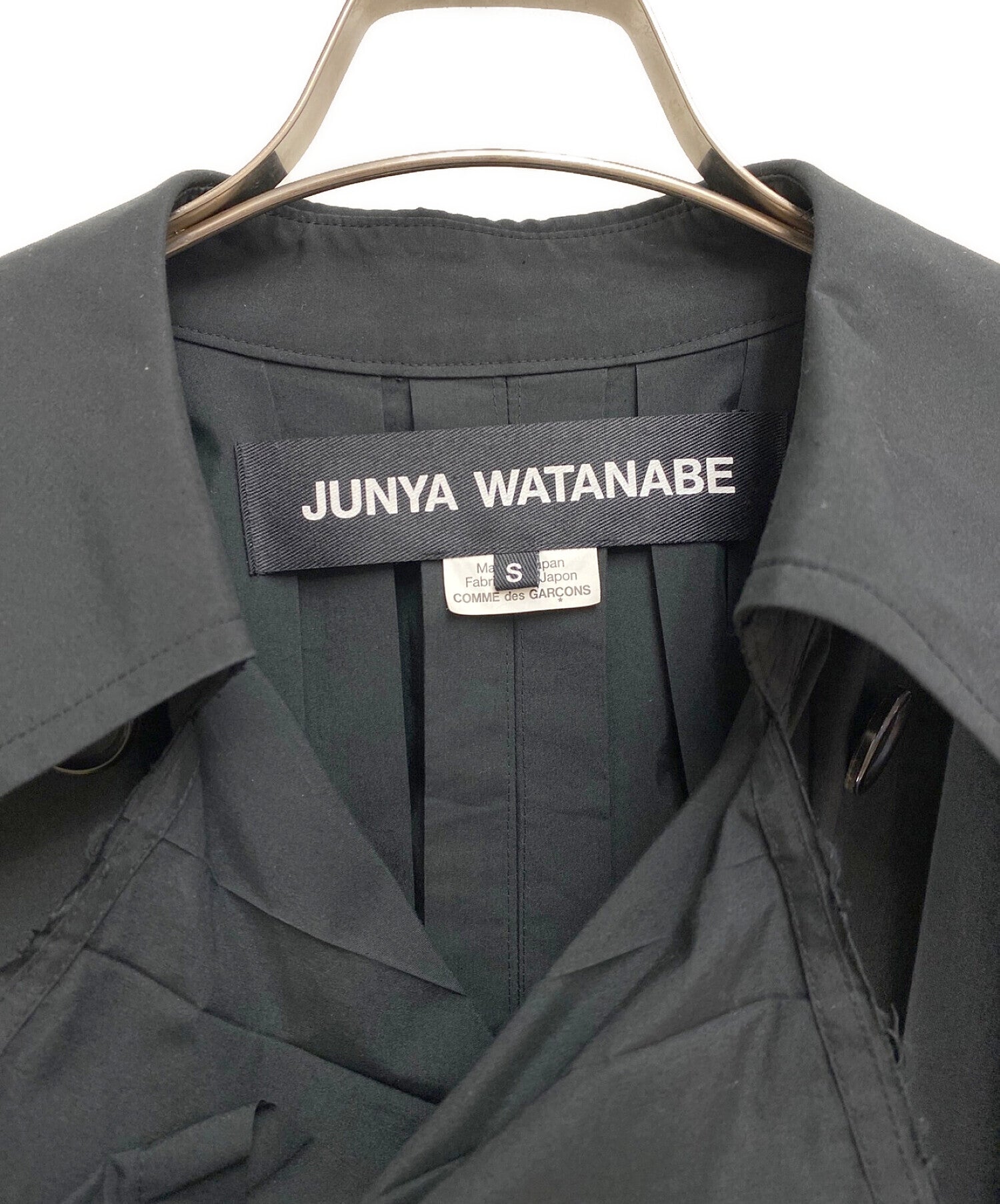 JUNYA WATANABE COMME des GARCONS 23SS Pleated sleeveless coat JK-C004