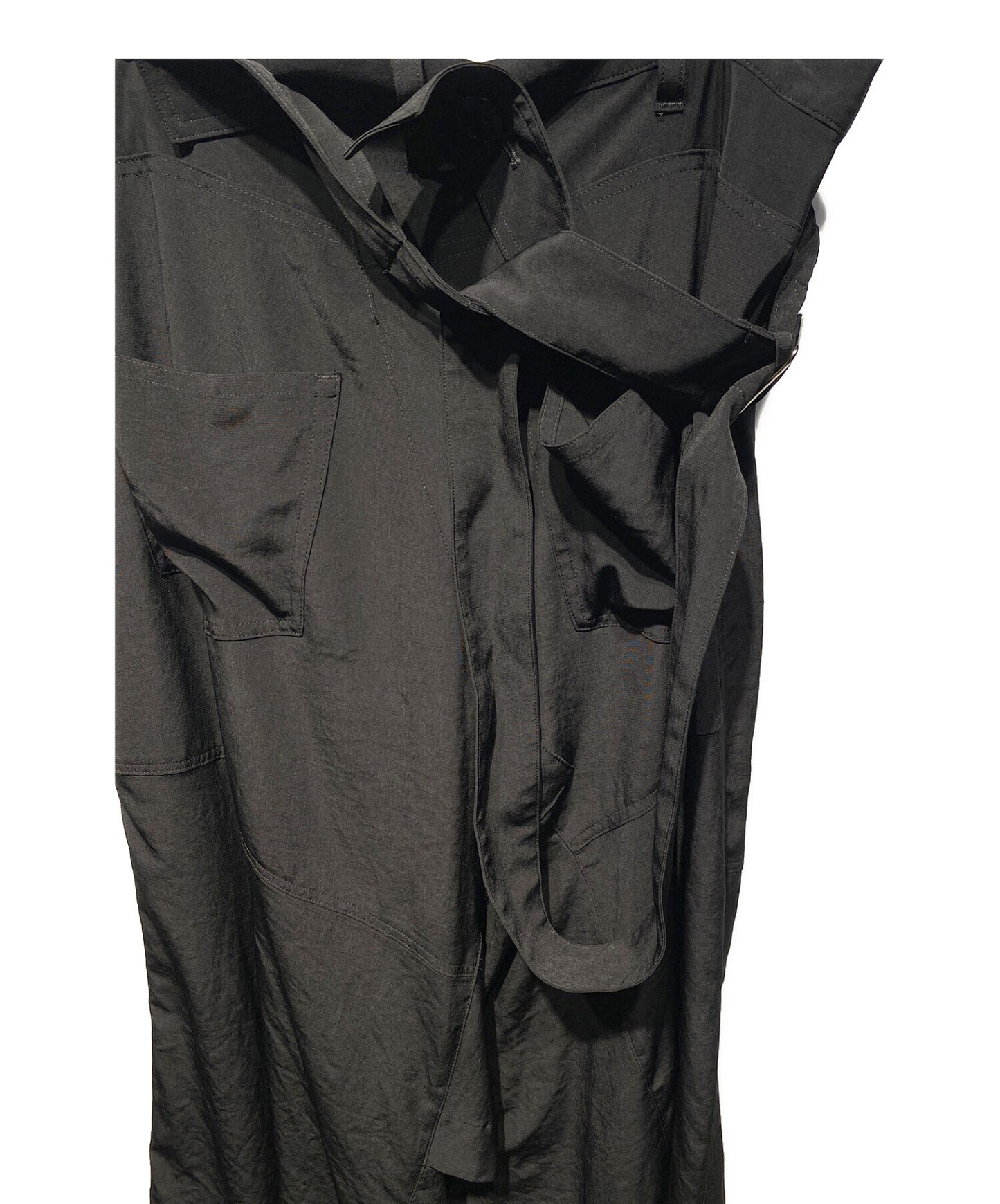 กราวด์ Y 23SS วินเทจเด็นเอวยกกางเกงขาไหล่หนึ่งกางเกง GI-P08-500