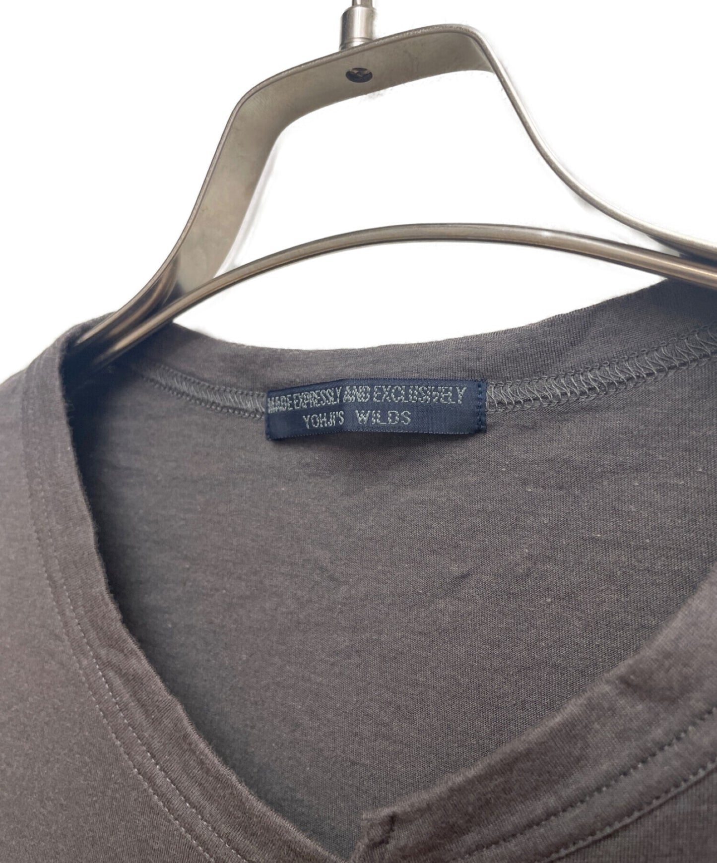 [Pre-owned] REGULATION Yohji Yamamoto Asymmetry T-shirt HW-T55-274