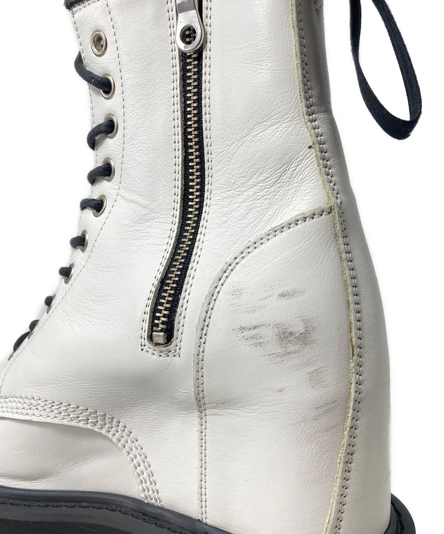 [Pre-owned] LIMI feu Lace-up leather boots C01FW202