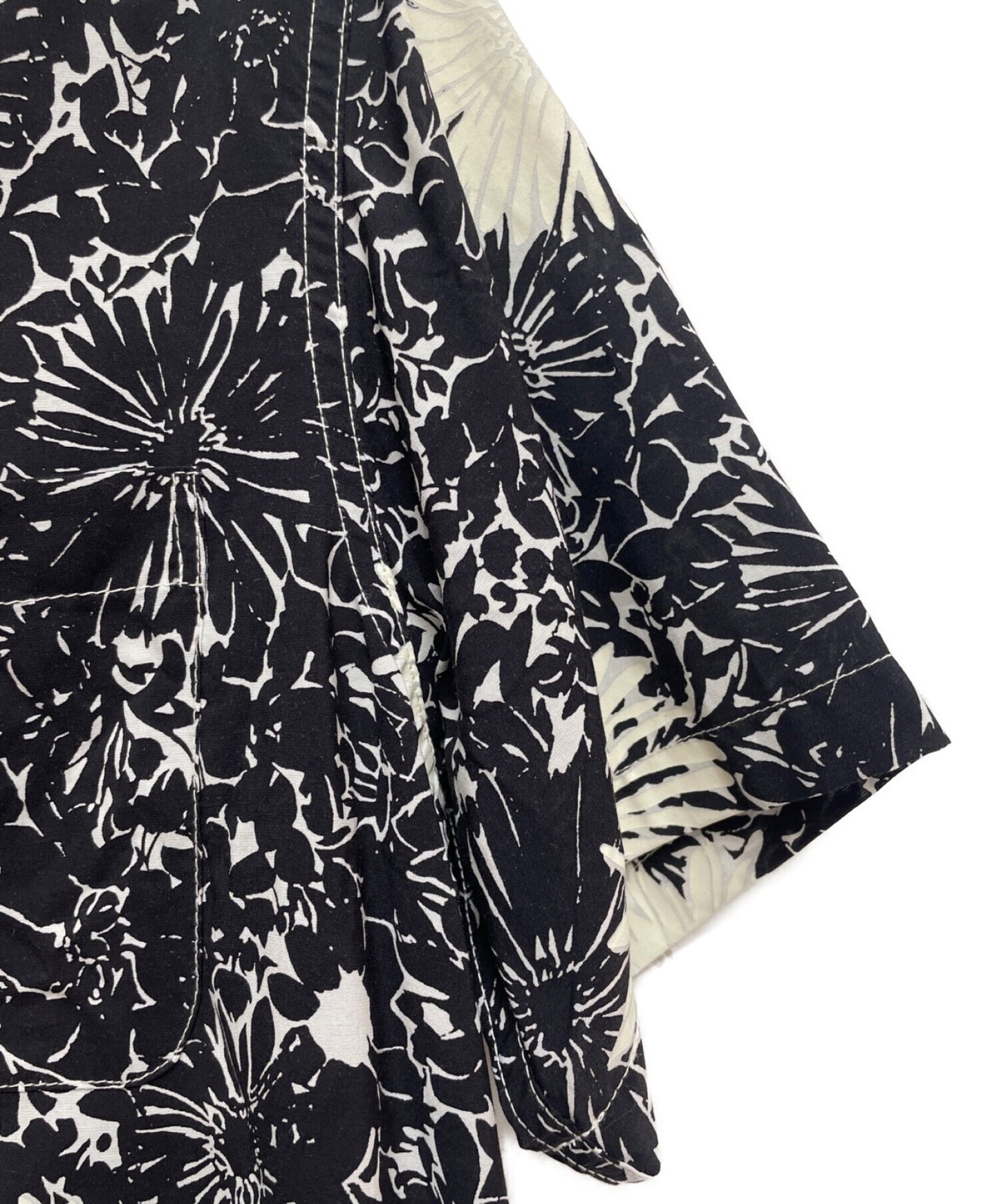 Junya Watanabe Comme Des Garcons 셔츠 꽃 패턴 WS-B016