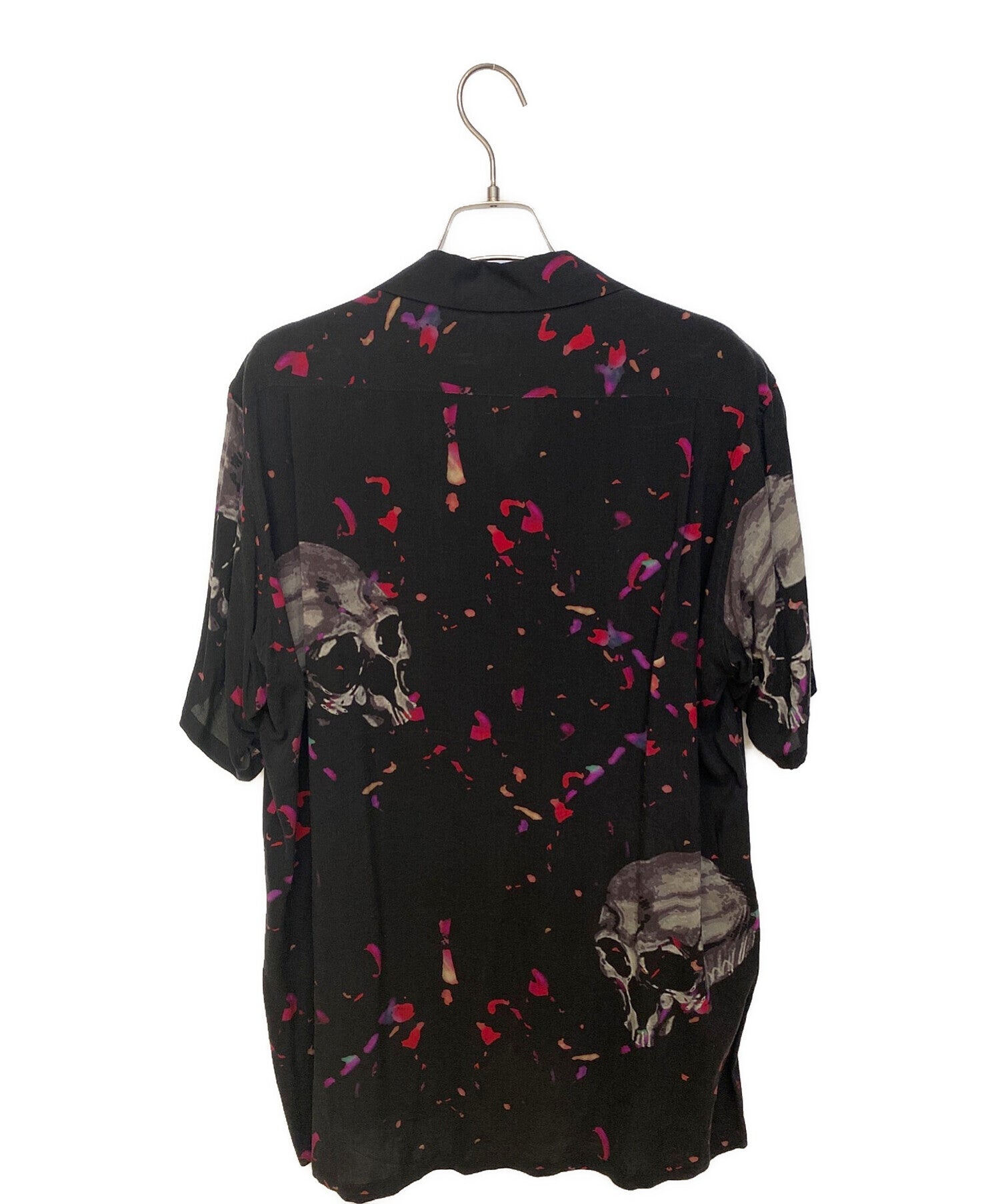 Yohji Yamamoto pour homme Skull Short Sleeve Shirt HW-B62-236