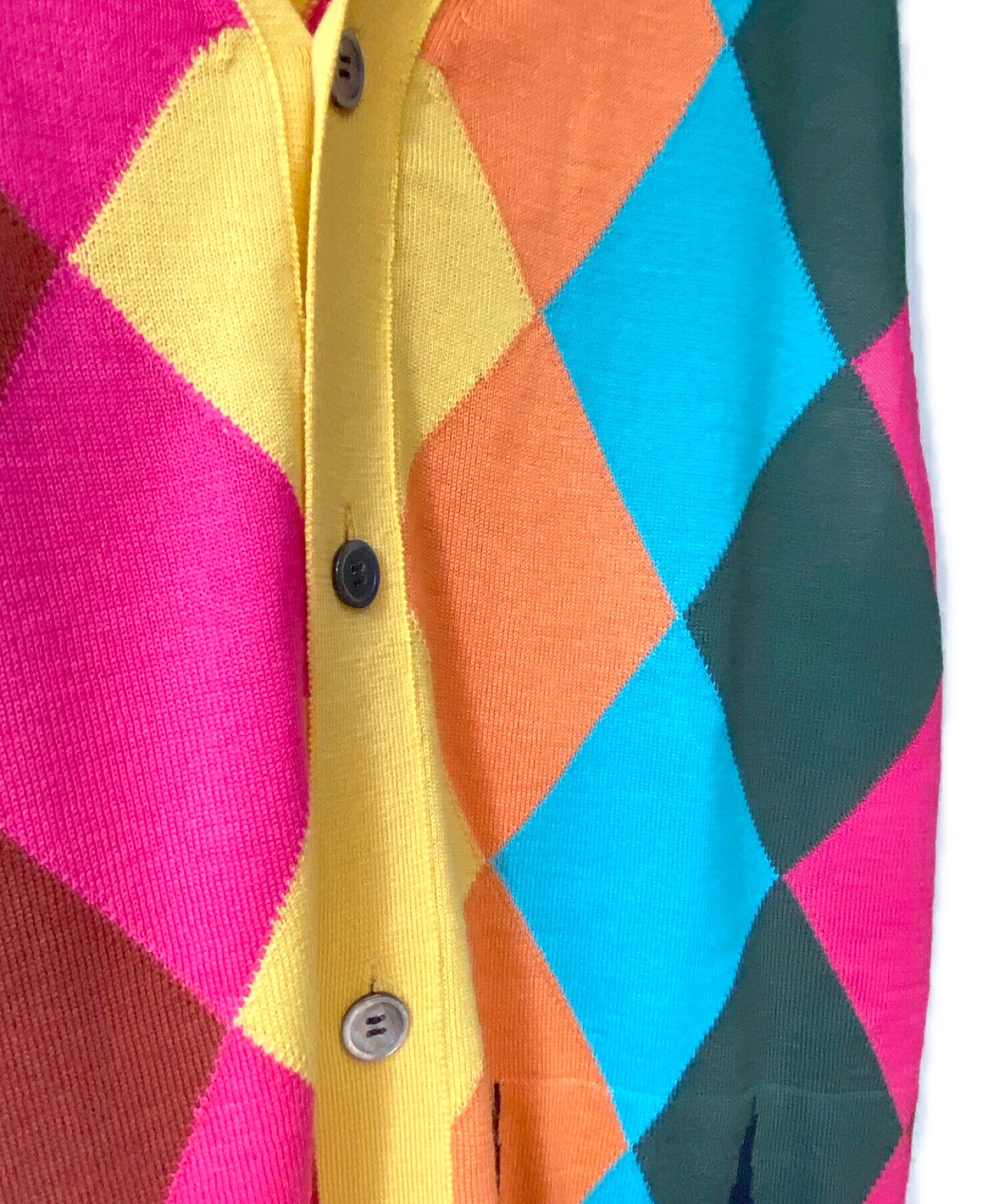 Pre-owned] COMME des GARCONS HOMME PLUS 23SS Argyle Cardigan Vest