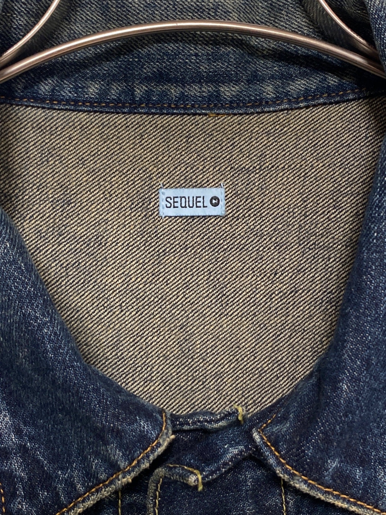 SEQUEL DAMAGE DENIM JACKET SQ-22AW-JK-09