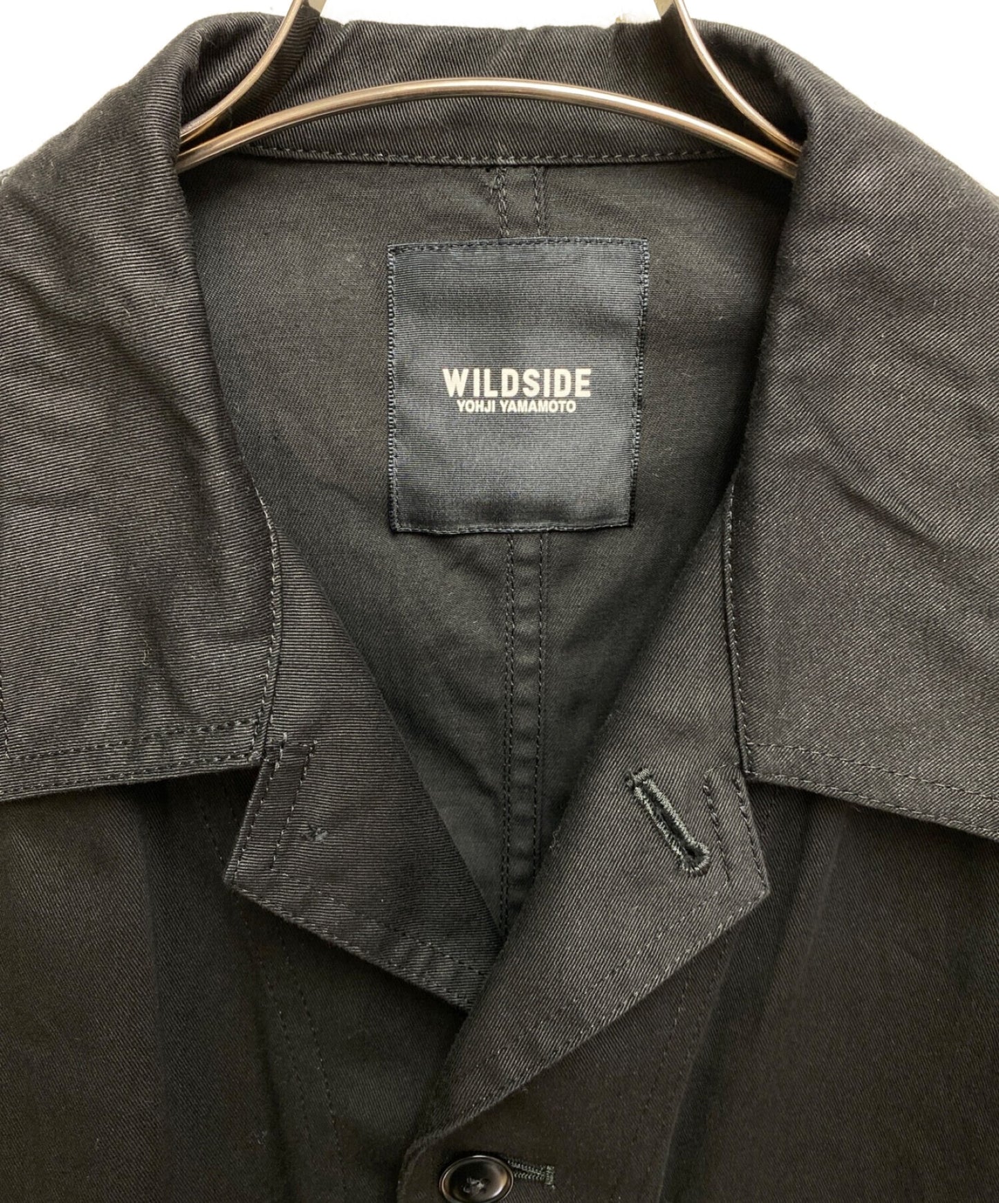 [Pre-owned] WILDSIDE YOHJI YAMAMOTO Cotton Chino 5B Shirt Jacket WE-J10-001