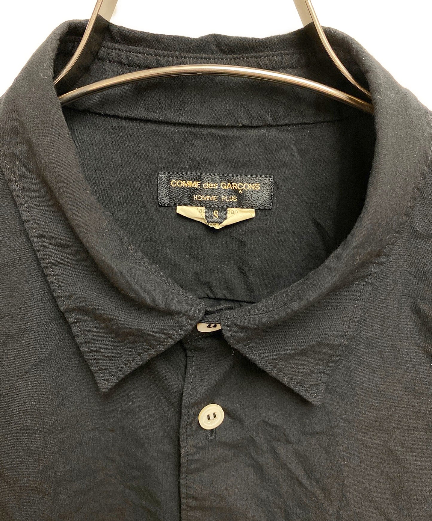 [Pre-owned] COMME des GARCONS HOMME PLUS 23SS Polyester shrink-wrap shirt PZ-B004