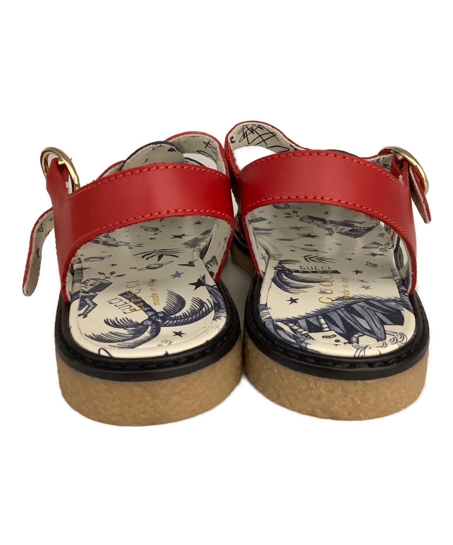 [Pre-owned] GUCCI Gurkha Sandals