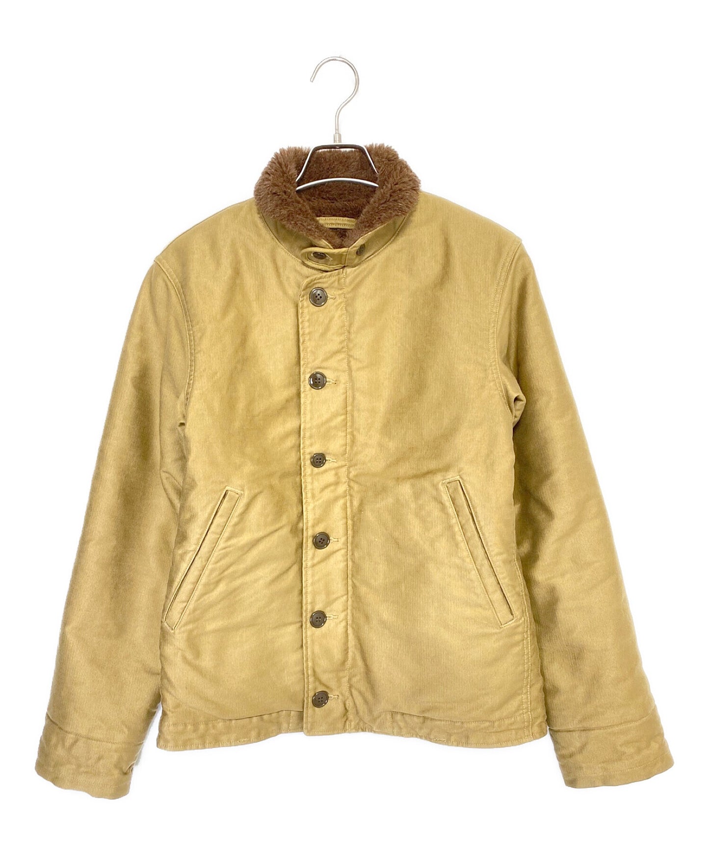 WACKO MARIA ALPACA BOA N-1 DECK JACKET-