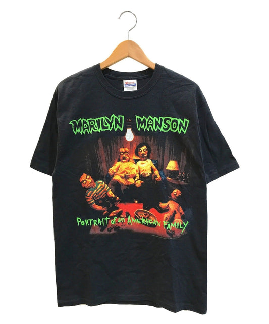 [เสื้อผ้าวินเทจ] เสื้อยืด Marilyn Manson Band